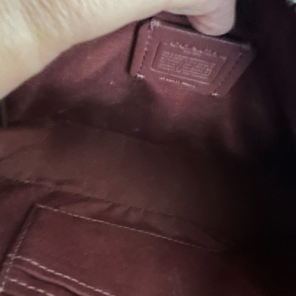 Coach Pink Crossbody Bag and Cardholder Set - Picture 6 of 7